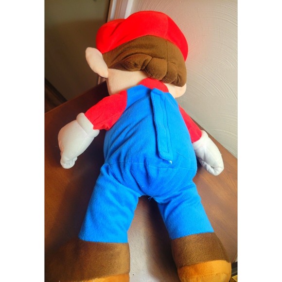 Nintendo Super Mario LARGE 23" plush 2020. Secret Pocket On Back! - Picture 3 of 5
